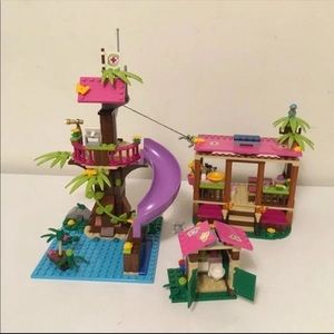 LEGO jungle rescue base 41038 partial set retired